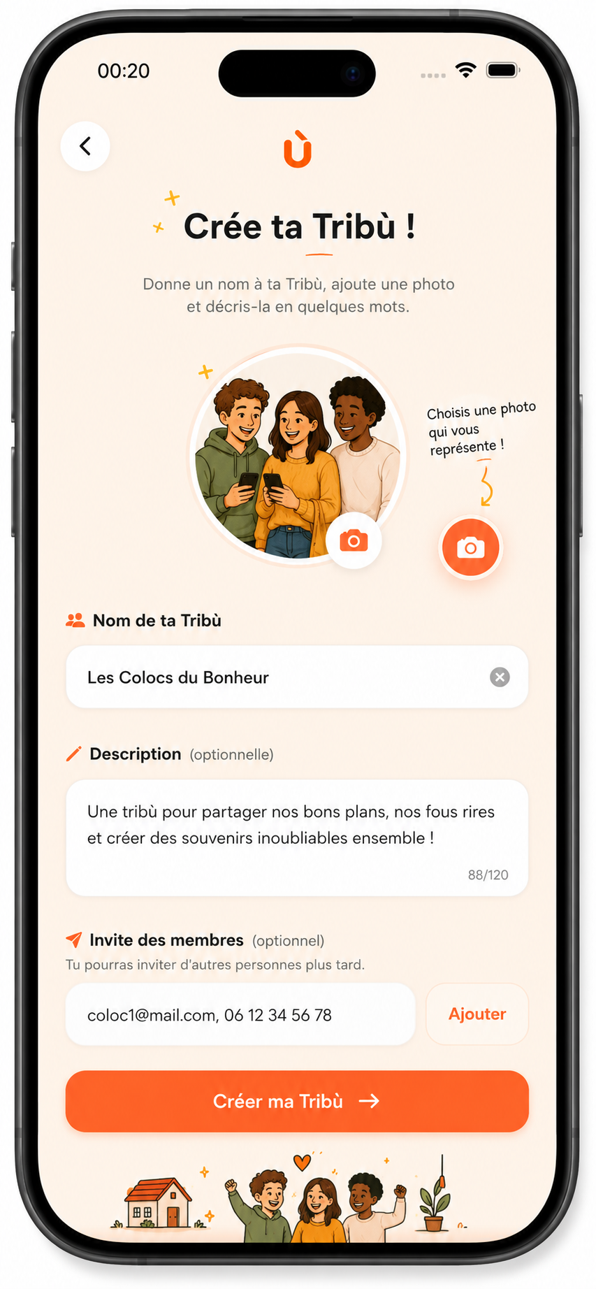 Créer ma Tribù